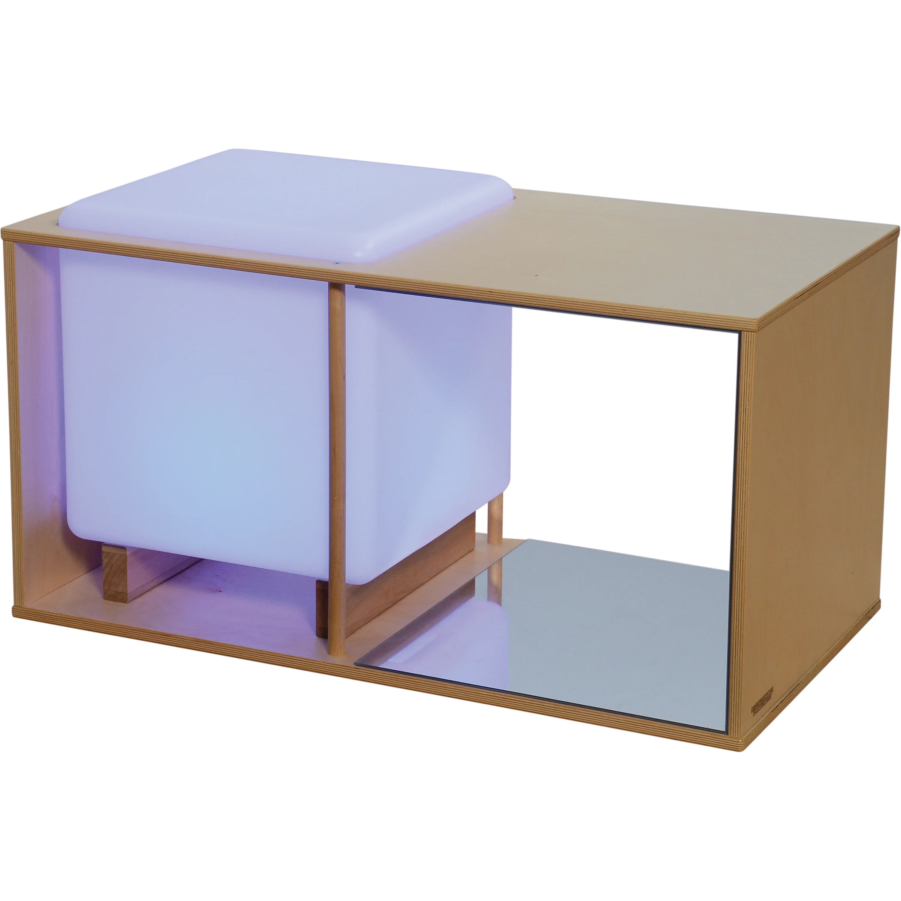 Ultimate Light Cube Studio Cabinet with 3 Mirrors - Image 2