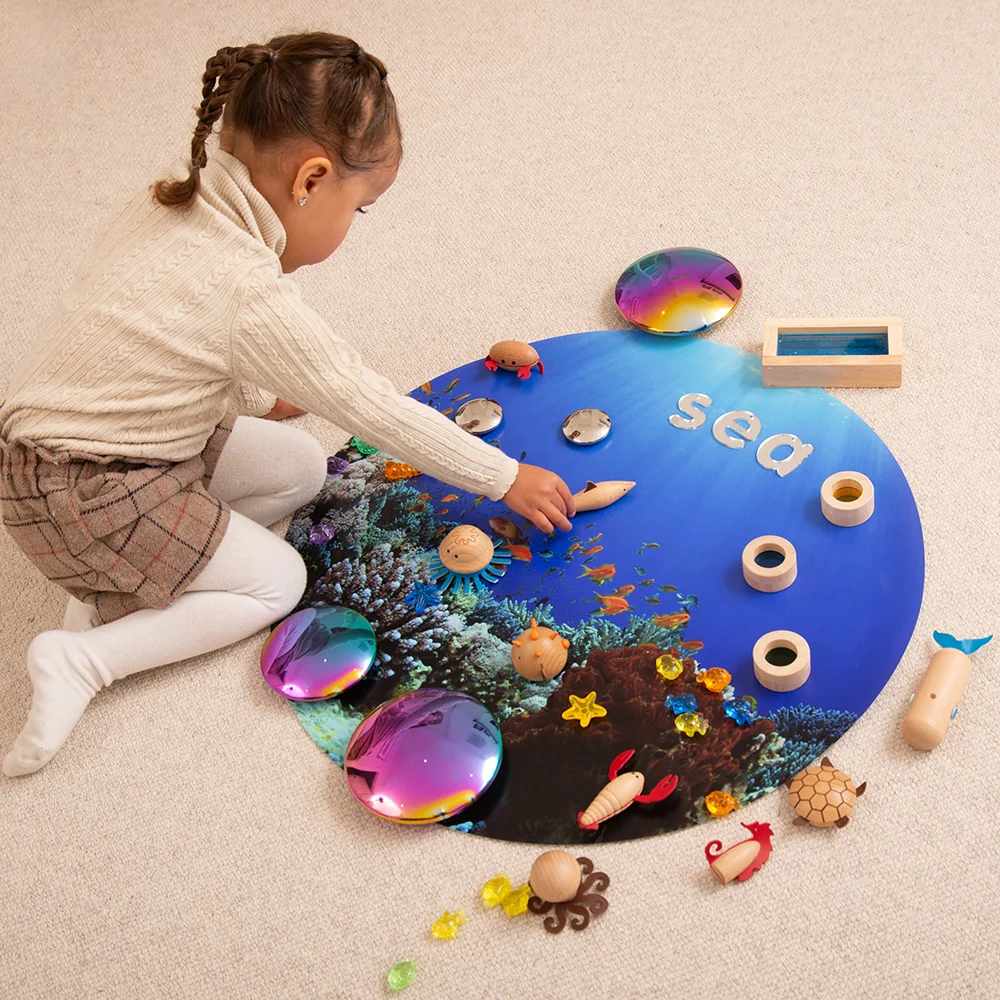 Under The Sea Sensory Play Mat for Light Tables - Image 9