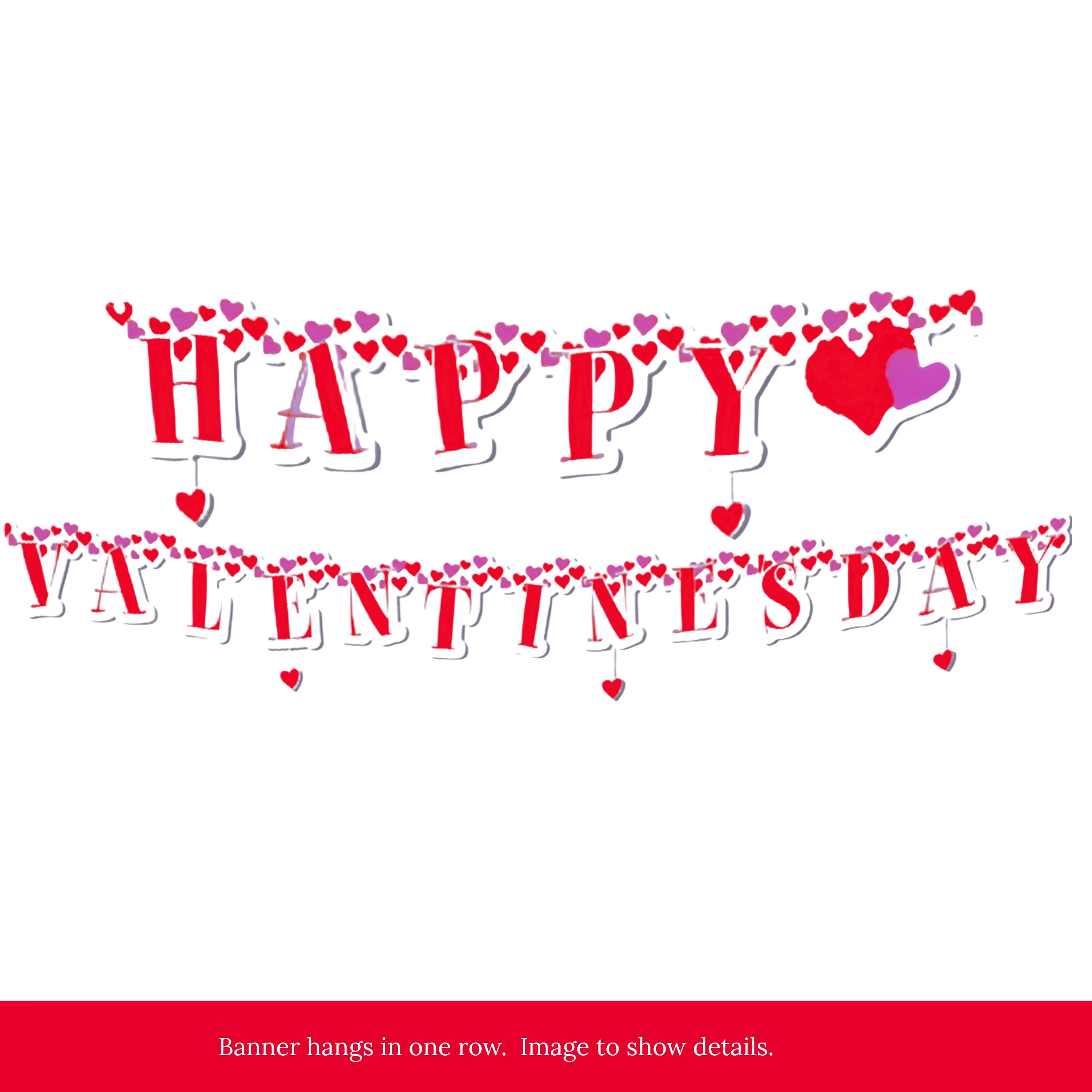 Valentine’s Day Hanging Banner Decoration