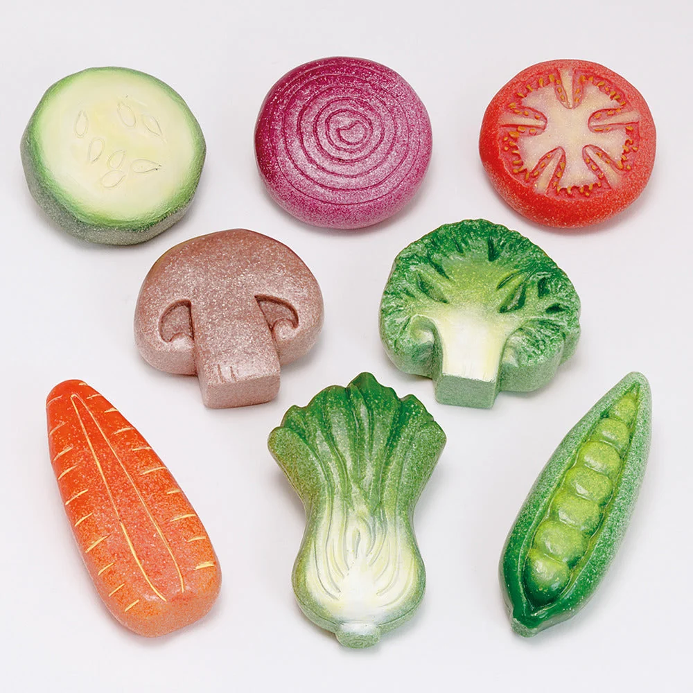 Yellow Door® Veggie Sensory Play Stones - Image 3