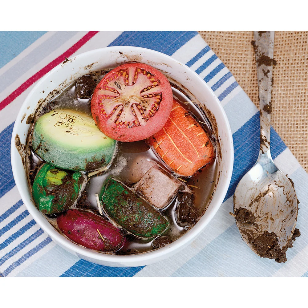 Yellow Door® Veggie Sensory Play Stones - Image 7