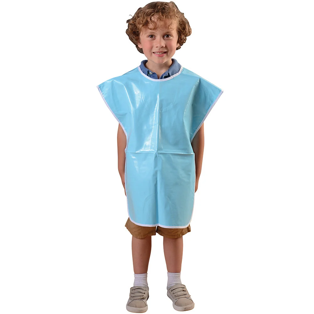 Waterproof Apron | Child-Sized Heavy-Duty Vinyl Paint Smock - Image 2