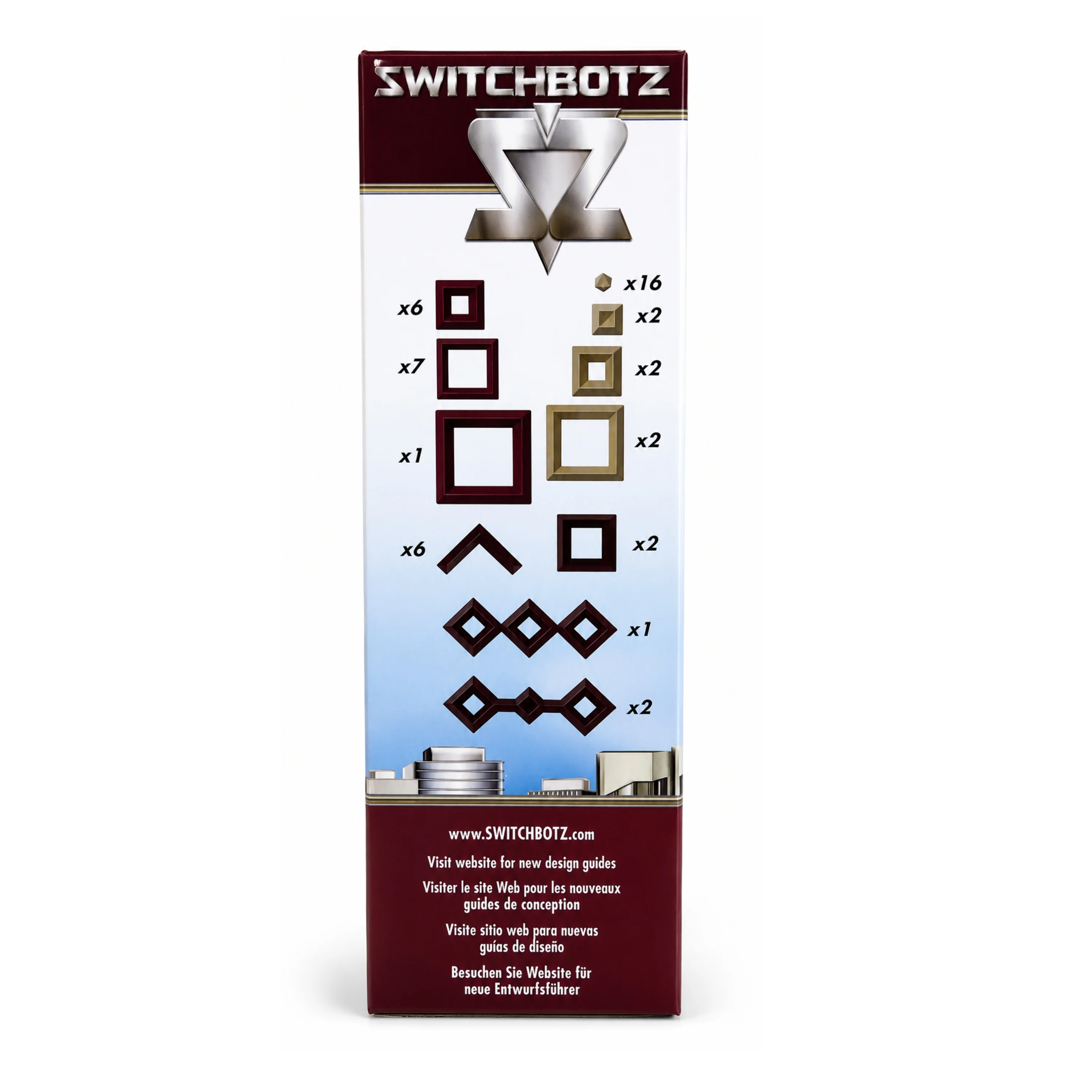 Switchbotz® Carbonite Series Dyno Set – 47 Piece Building Kit - Wedgits - Image 3