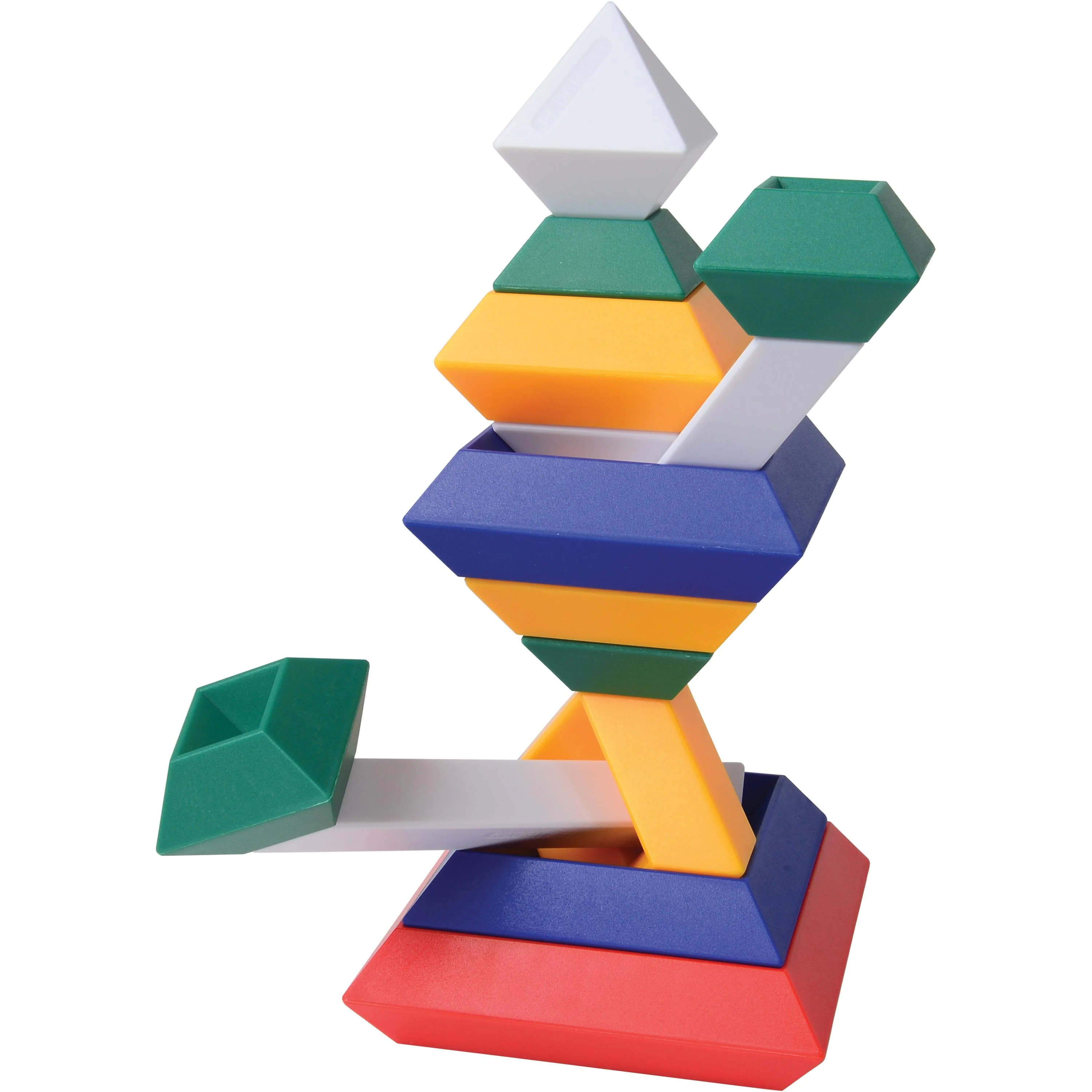 ImagAbility WEDGiTS™ Imagination 15-Piece Geometric Building Block Set - Wedgits - Image 5