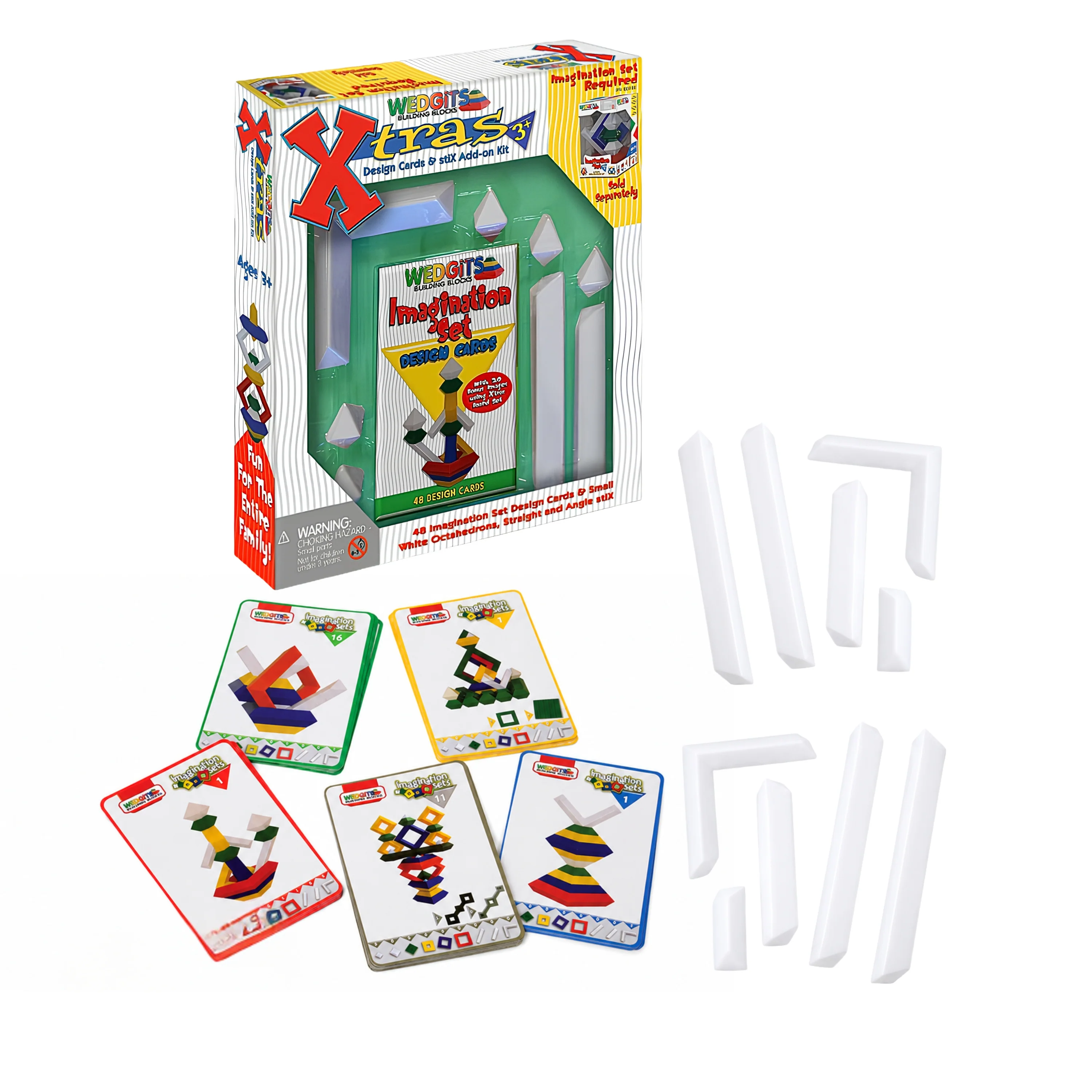 WEDGiTS® Imagination Xtras Cards & STiX Kit - Wedgits - Image 2