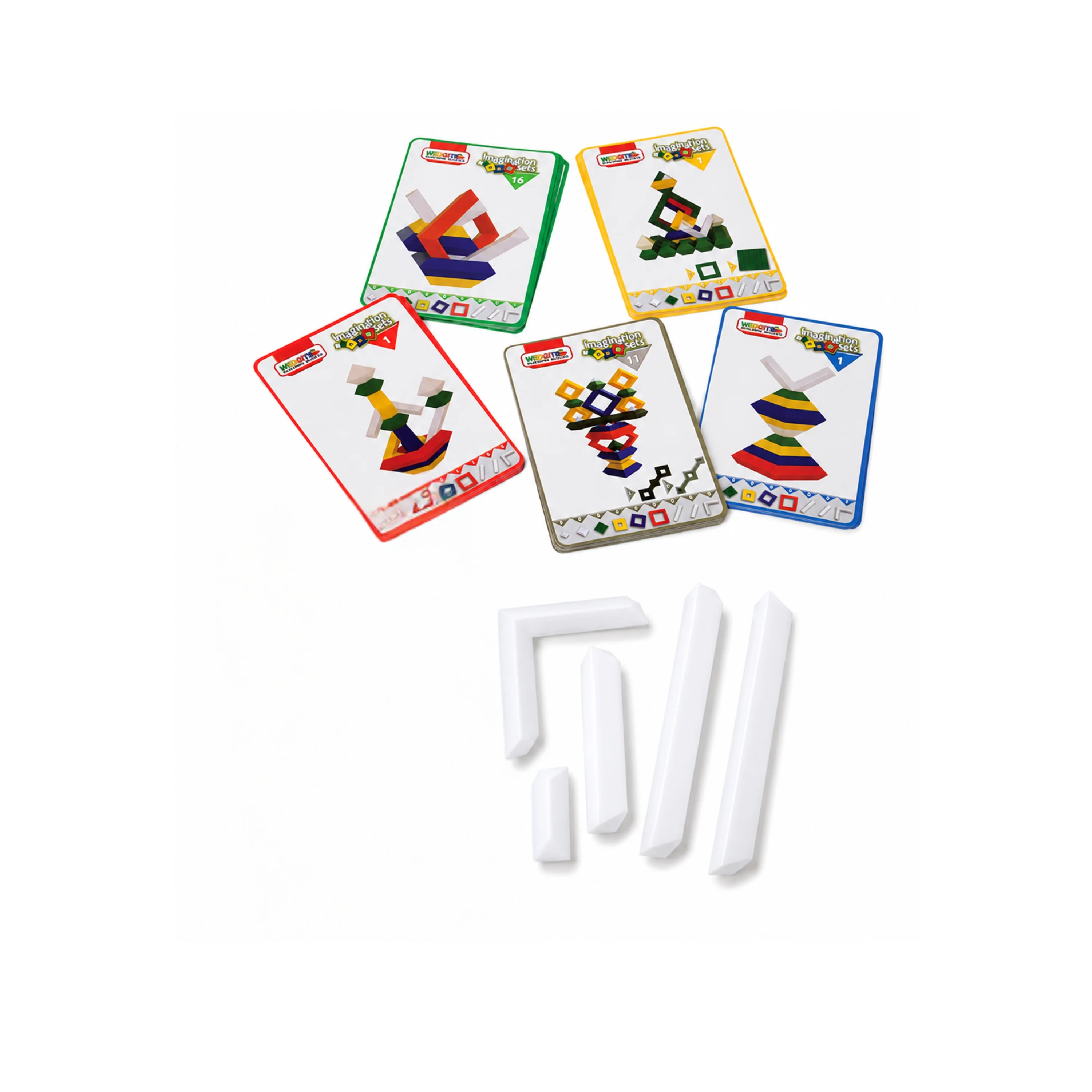 WEDGiTS® Imagination Xtras Cards & STiX Kit - Wedgits - Image 3