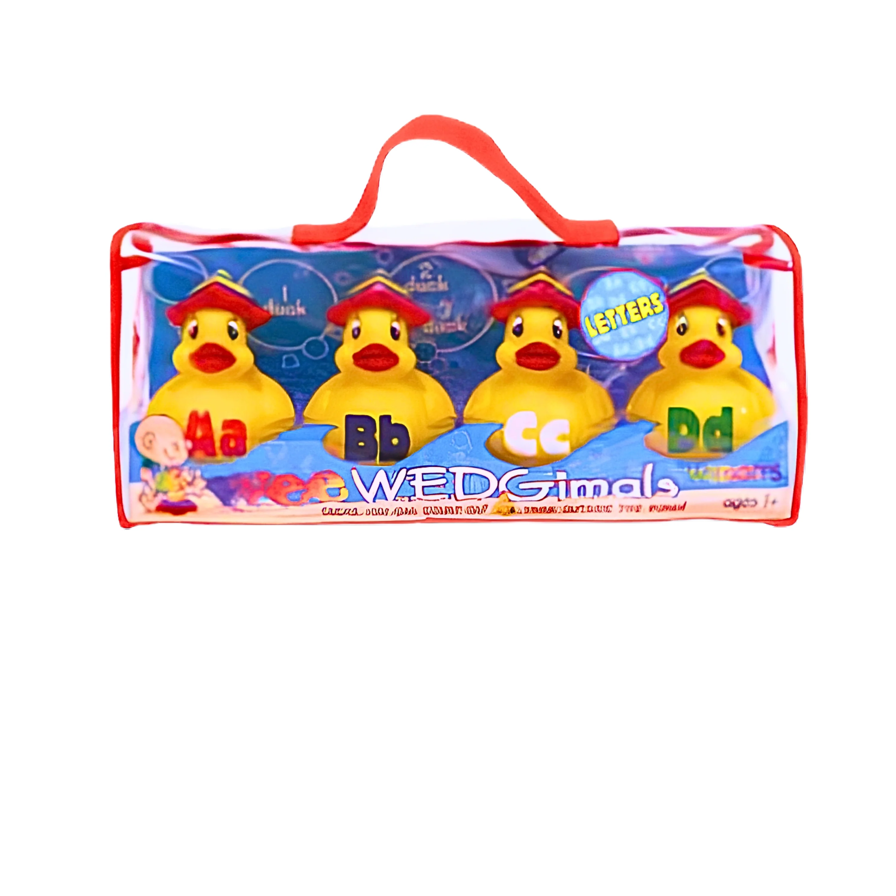 WEDGiMALS® Ducks – 4 Piece Set- Assorted Styles - Image 2