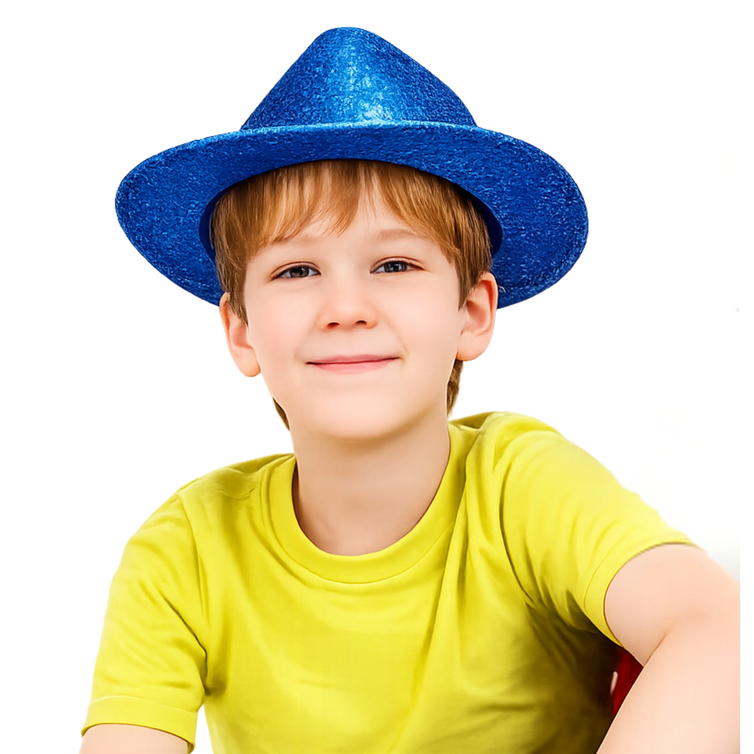 Glitter Dress-Up Dance & Theater Hats - Set of 12 - Image 3