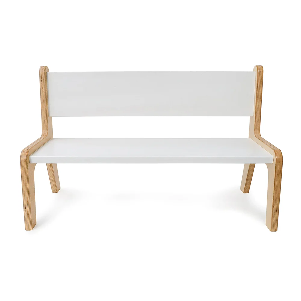 Whitney Plus 10″H Contoured Children’s Bench | Preschool Classroom Seating