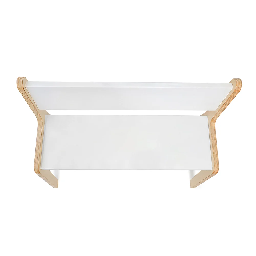 Whitney Plus 14″H Contoured Children’s Bench | Antimicrobial Classroom Seating - Image 2