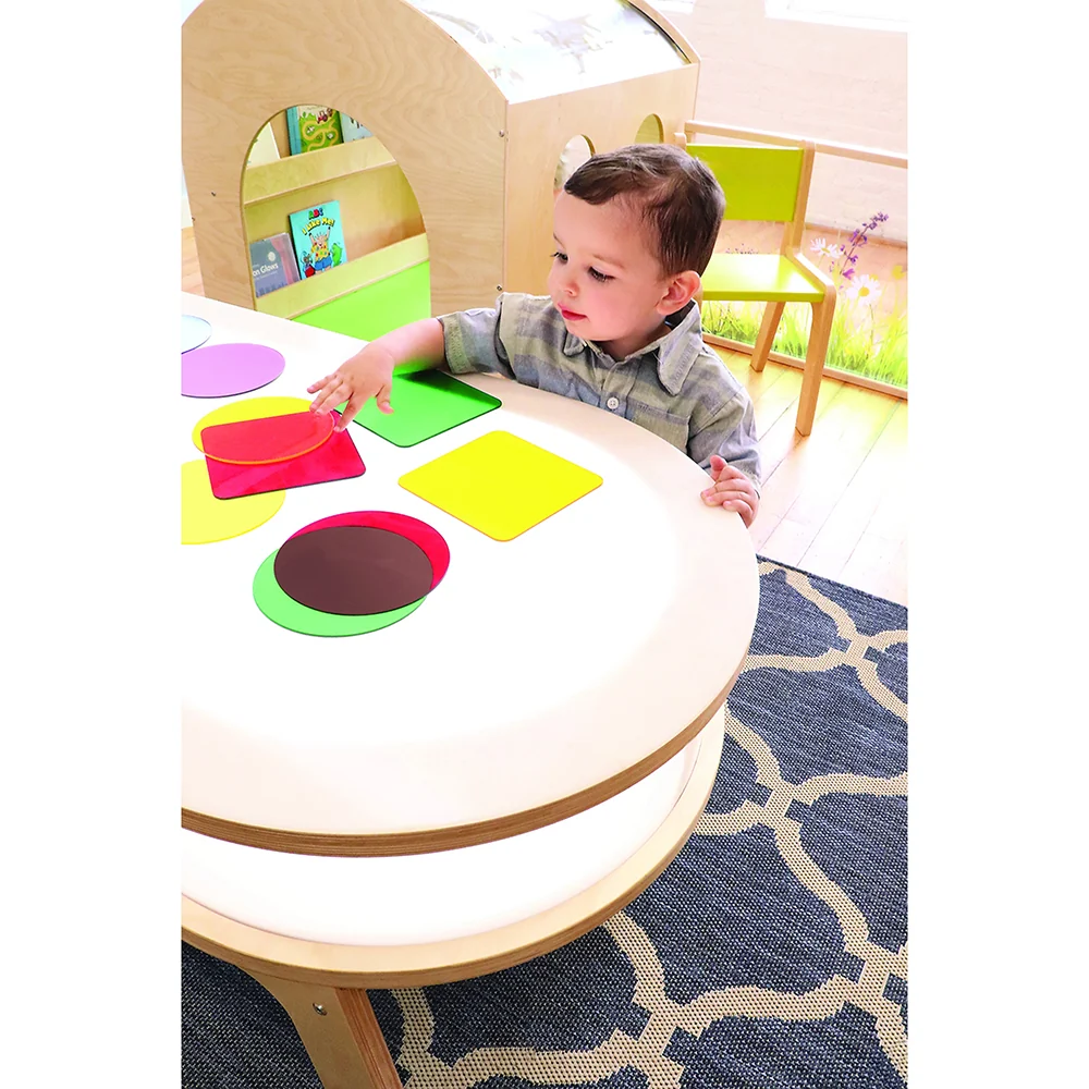Whitney Plus Radiant LED Light Table | Curved Educational Light Table with Side Panels & UL-Listed Even Glow - Image 4
