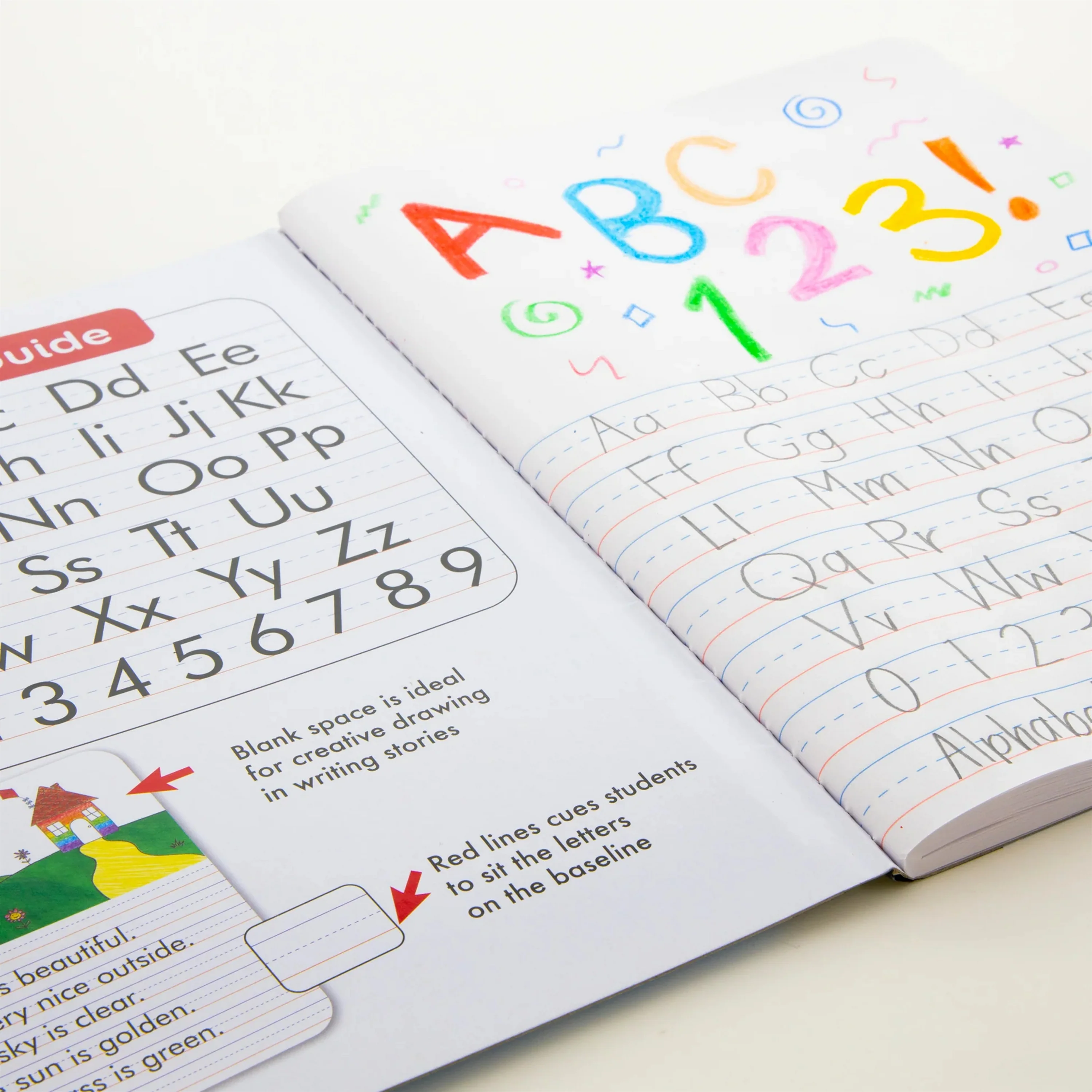 Early Learning Picture Story Notebook 9.75" x 7.5" - 100 Sheets - Image 2