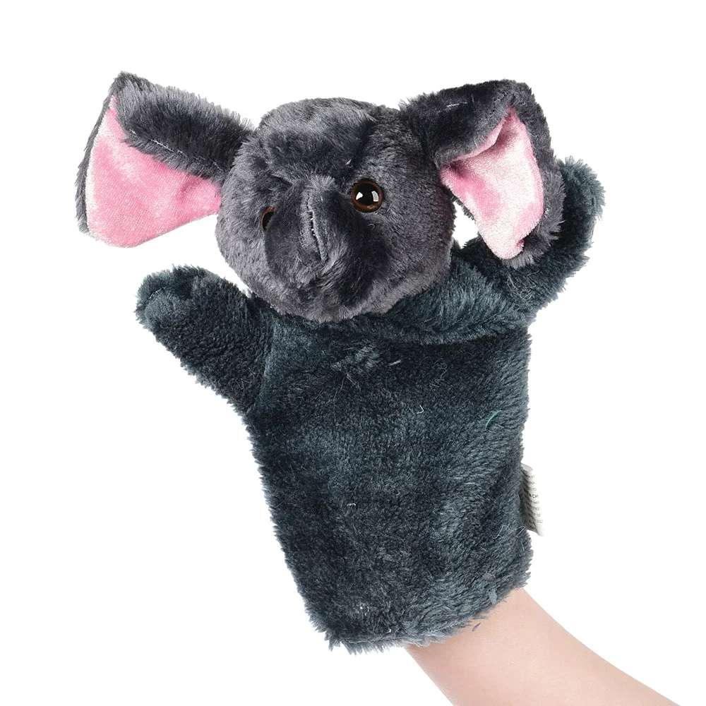 Wild Animal Plush Puppet - Elephant Plush Puppet - Image 2