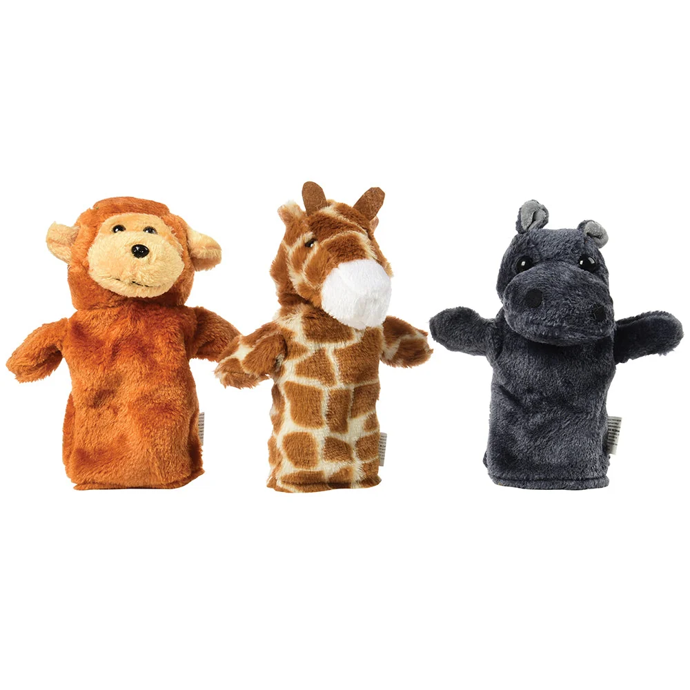 Wild Animals Plush Puppets - Image 6