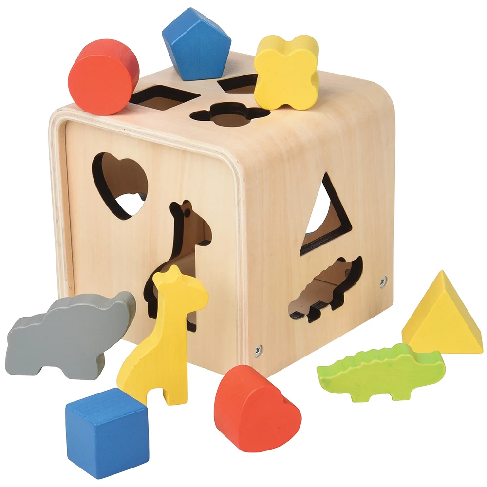 Wooden Animal and Shape Sorter - Image 4