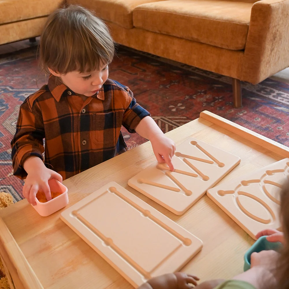 Wooden Breathing Boards Set | Eco-Friendly Stress Relief & Writing Skill Development Tool - Image 9