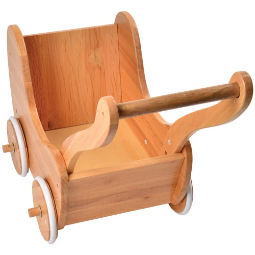 Wooden Doll Buggy - Image 3