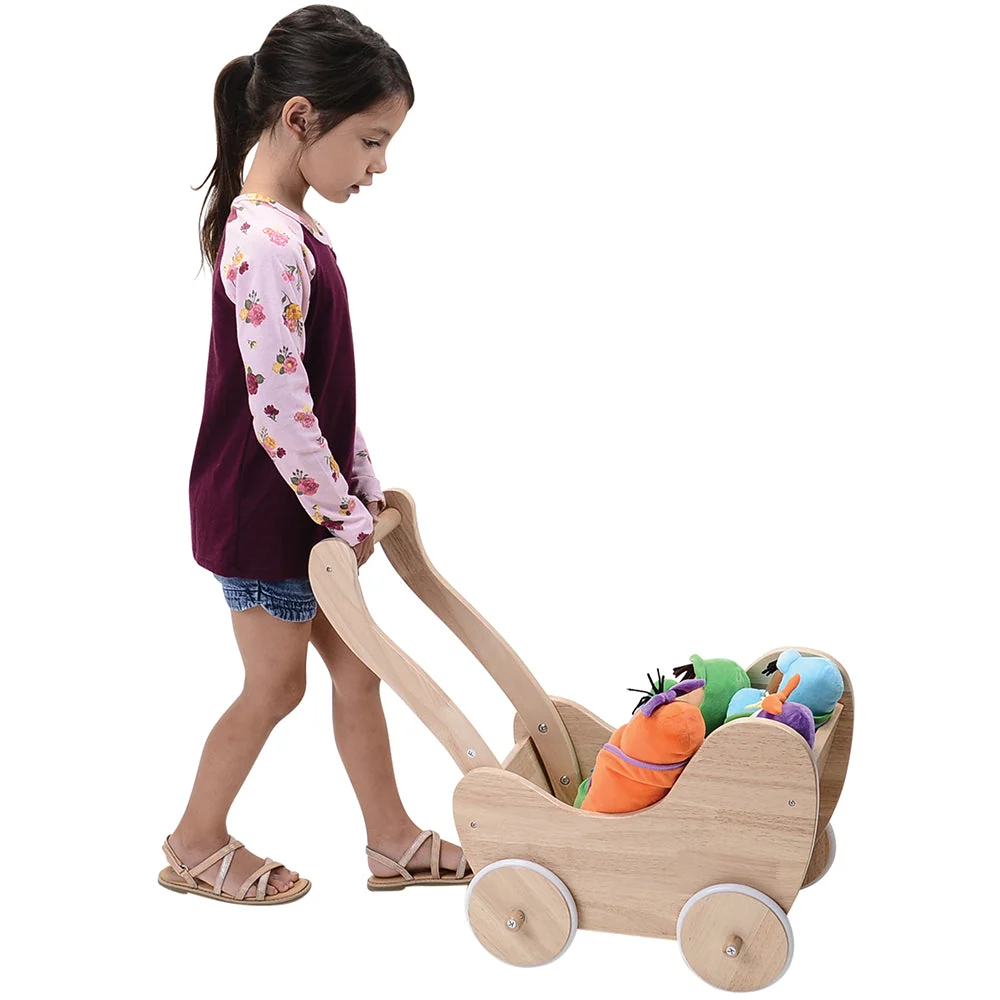 Wooden Doll Buggy - Image 7