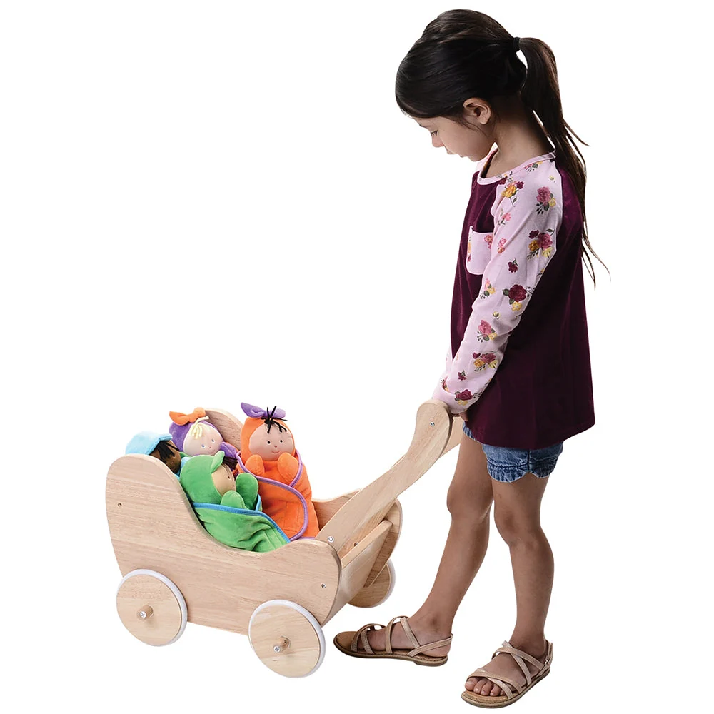 Wooden Doll Buggy - Image 8