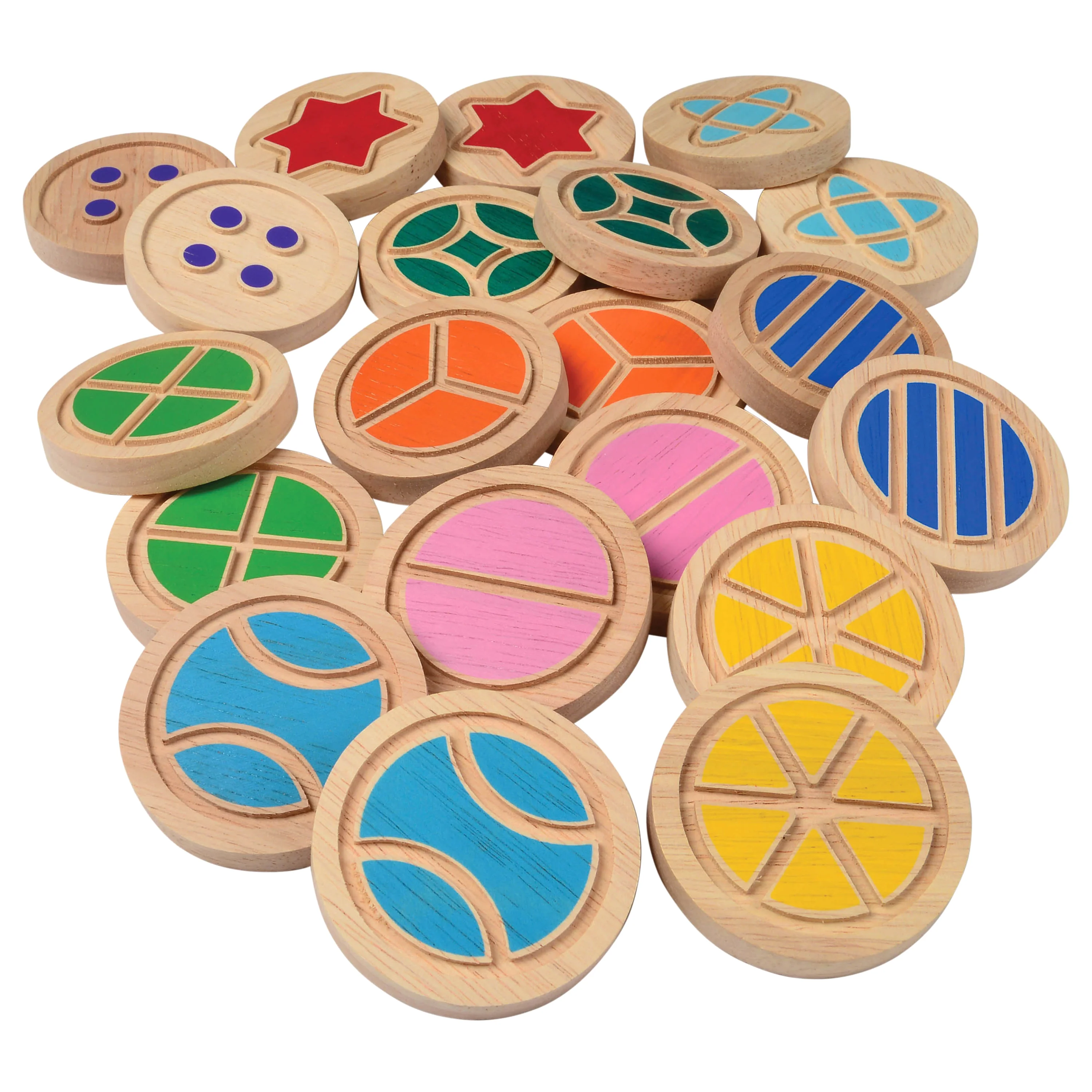Wooden Tactile Discs - Image 2