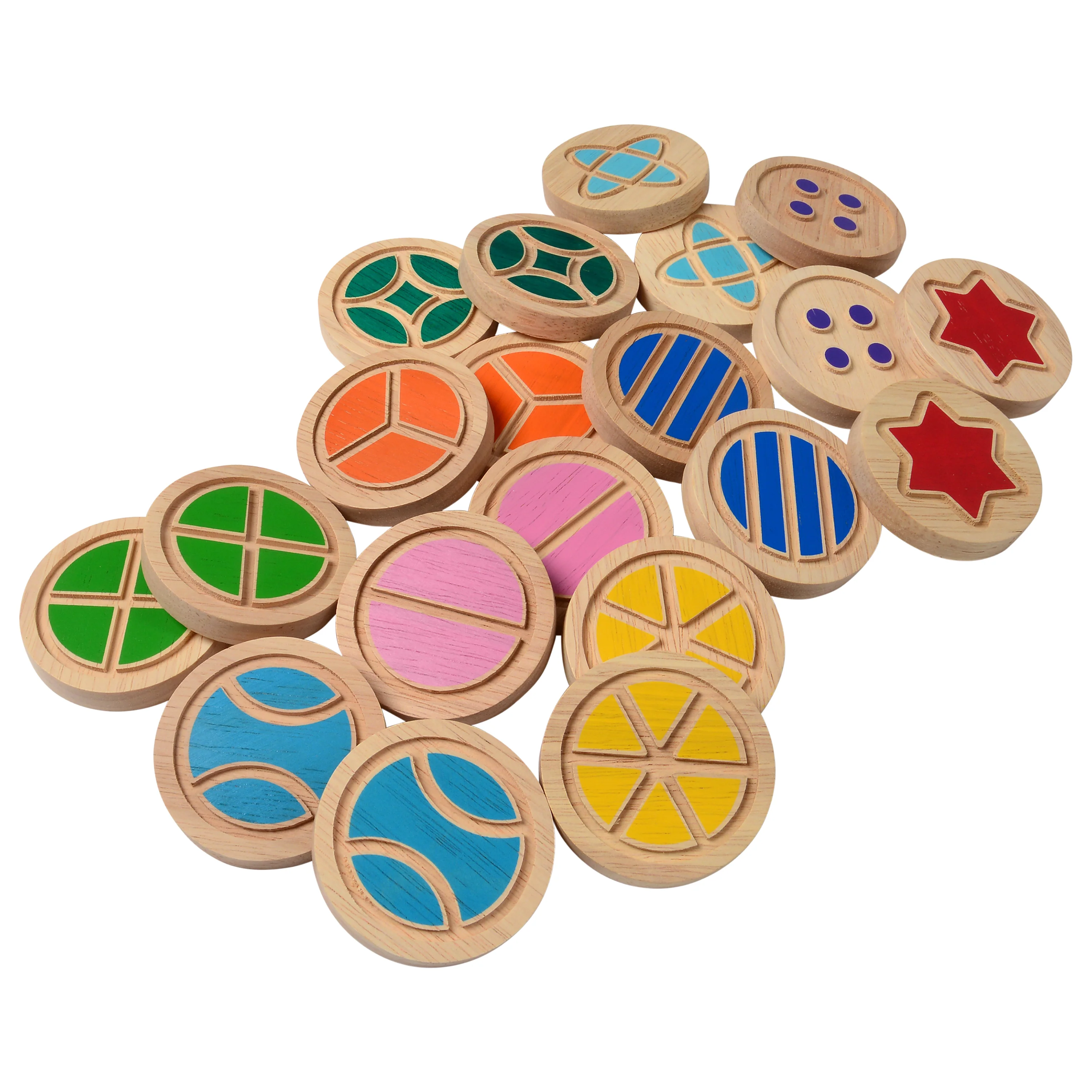 Wooden Tactile Discs - Image 5