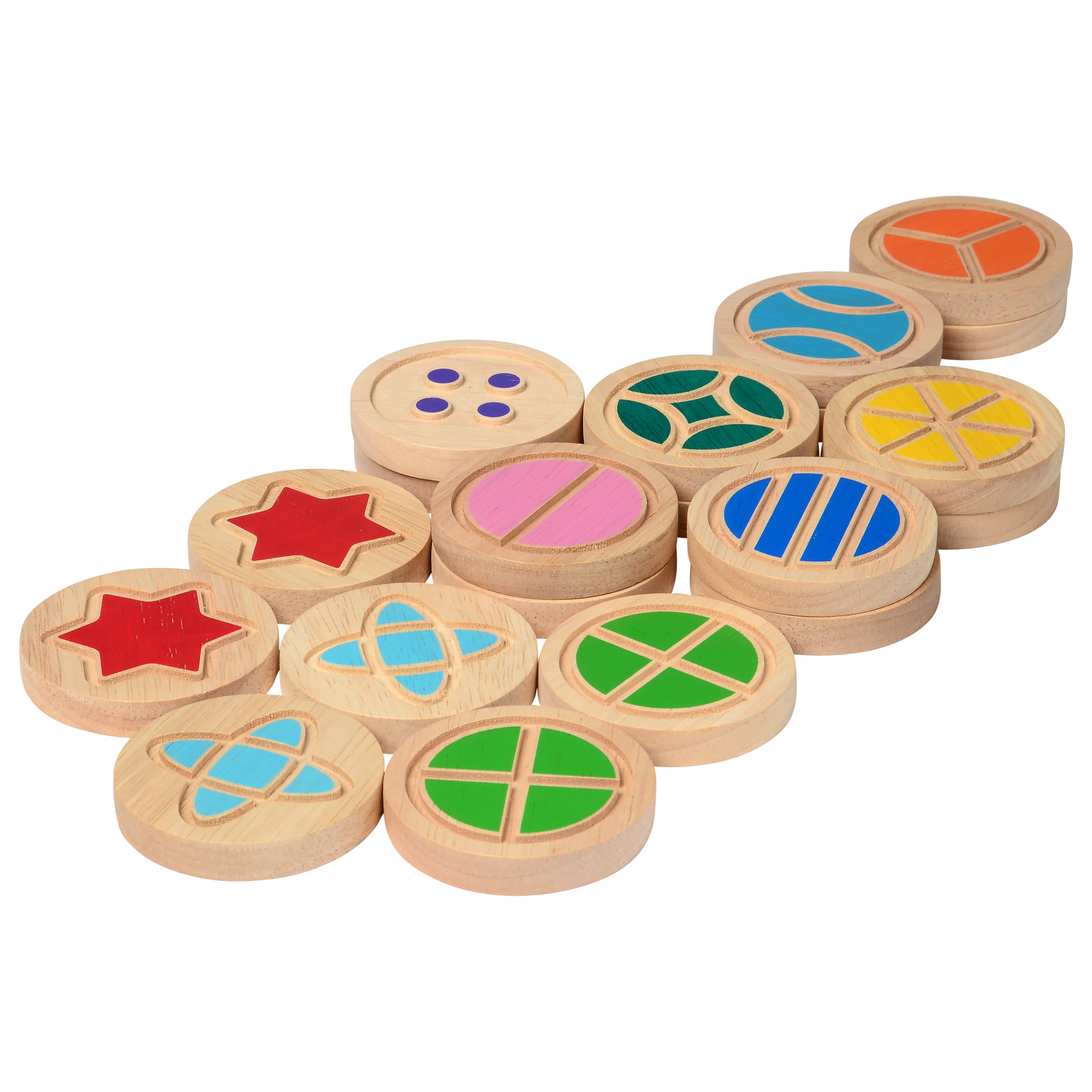 Wooden Tactile Discs - Image 6