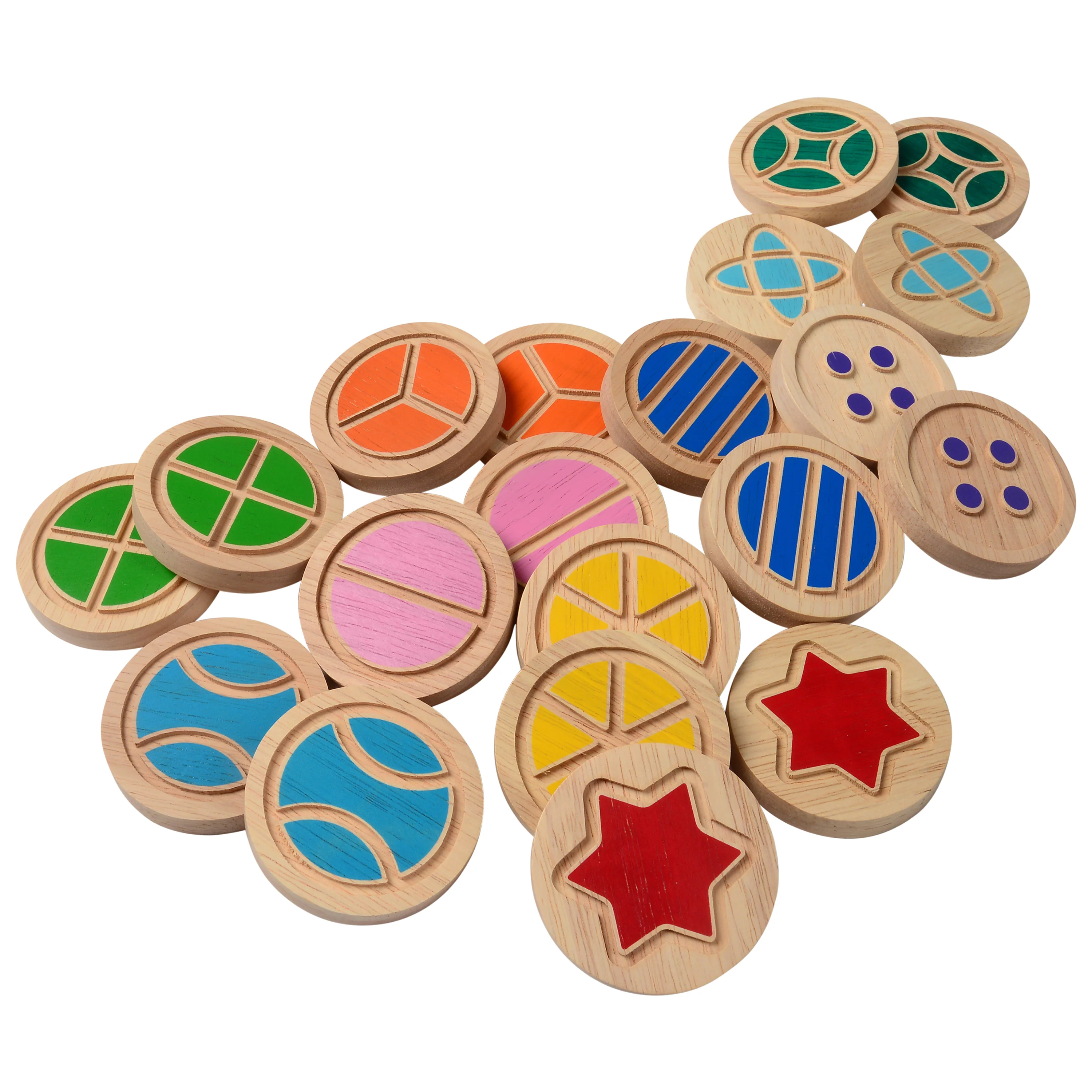Wooden Tactile Discs - Image 7