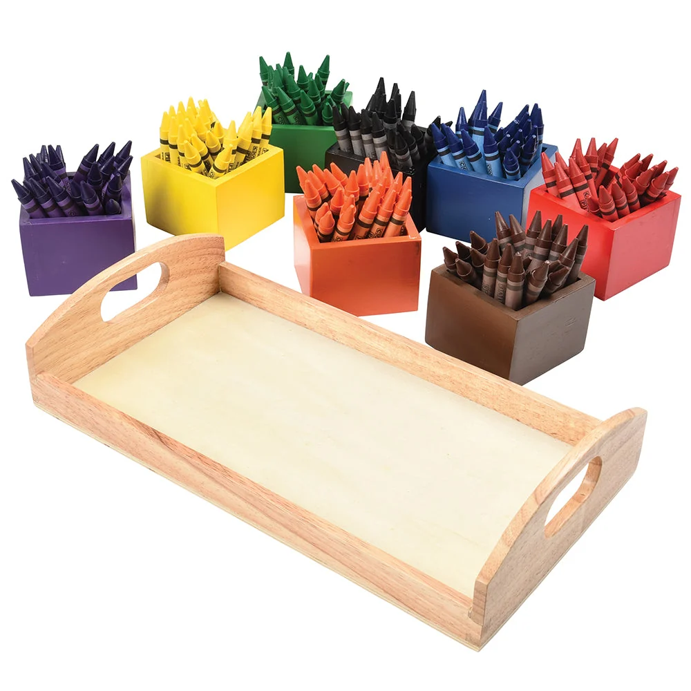 Wooden Tray with Boxes - Image 6