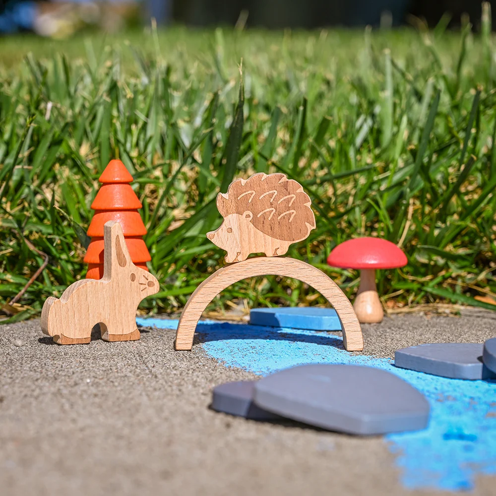 Woodland Trail Discovery Set | 37-Piece Beechwood Nature Playset - Image 8