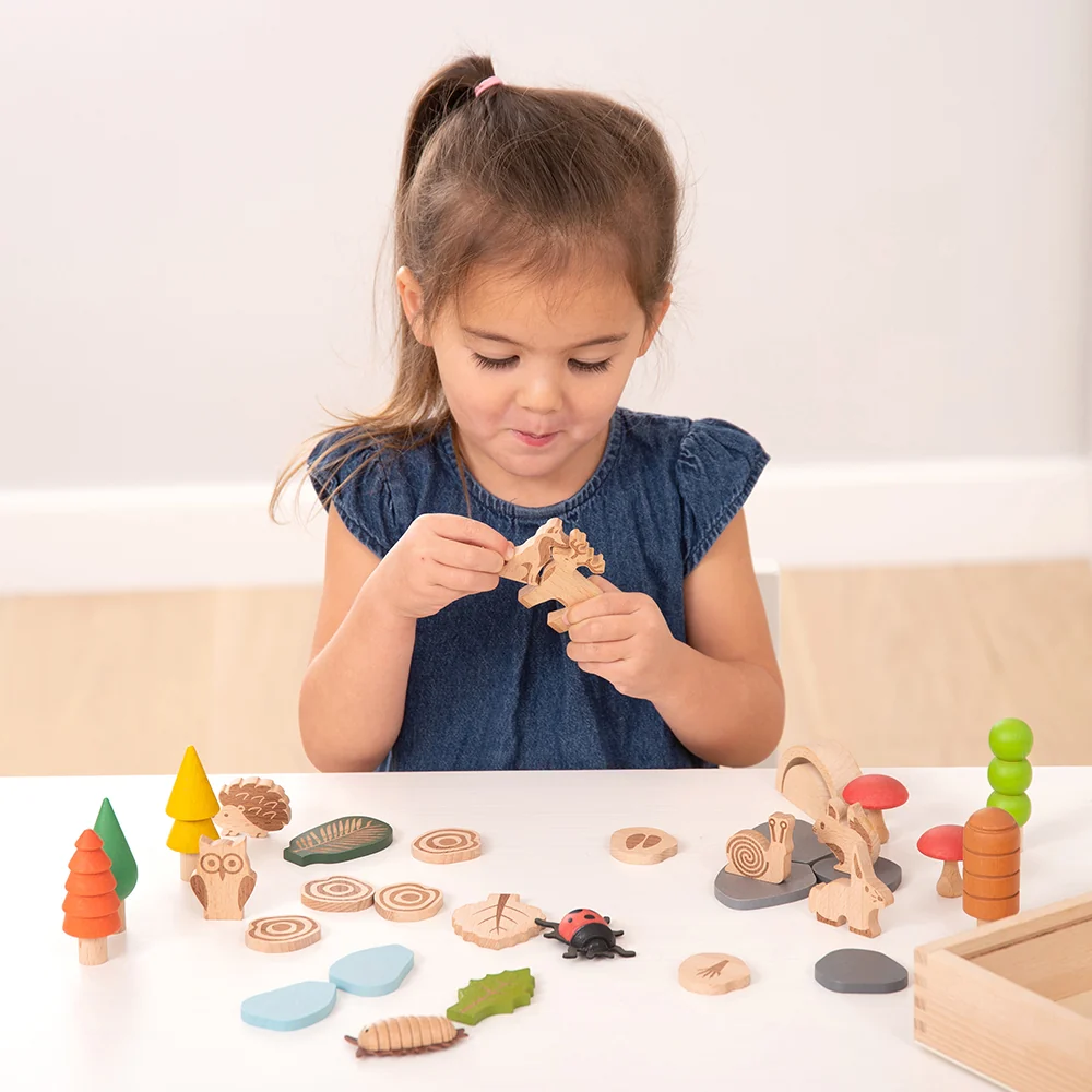 Woodland Trail Discovery Set | 37-Piece Beechwood Nature Playset - Image 5