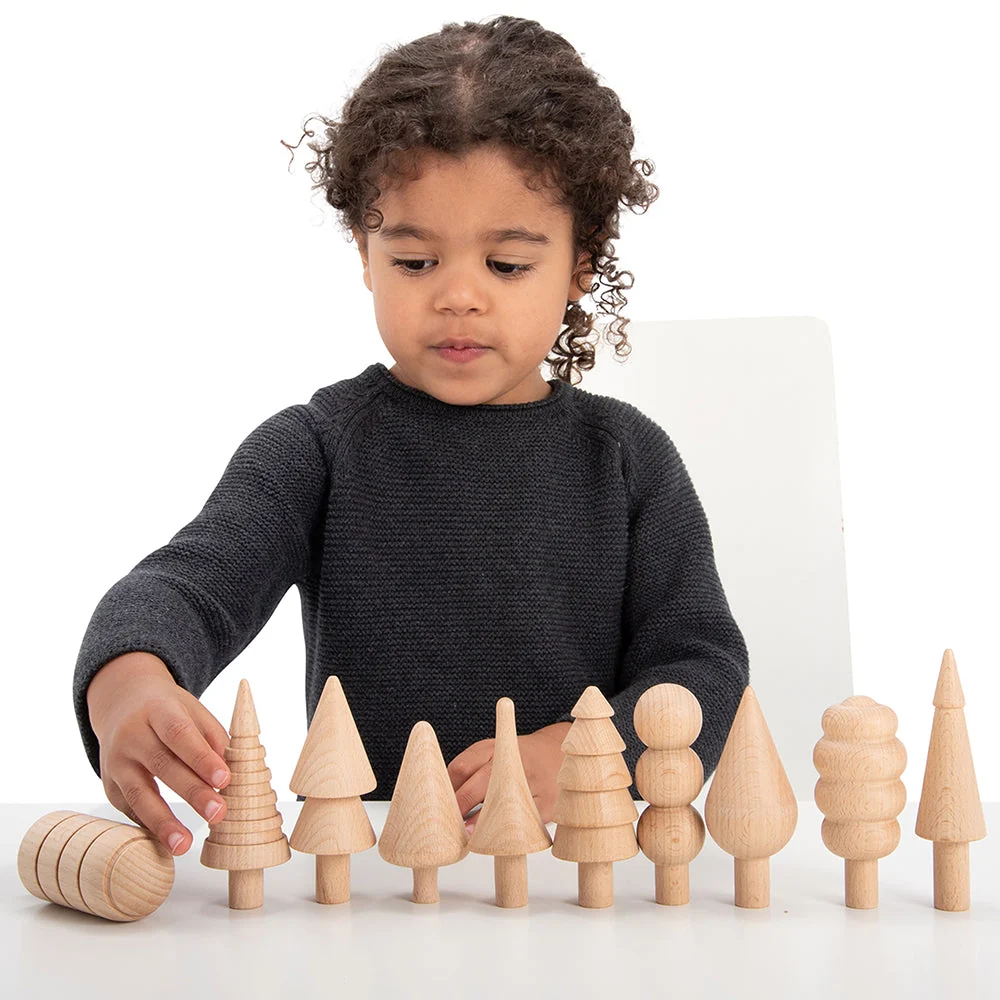 Woodland Trees Wooden Blocks - Image 5