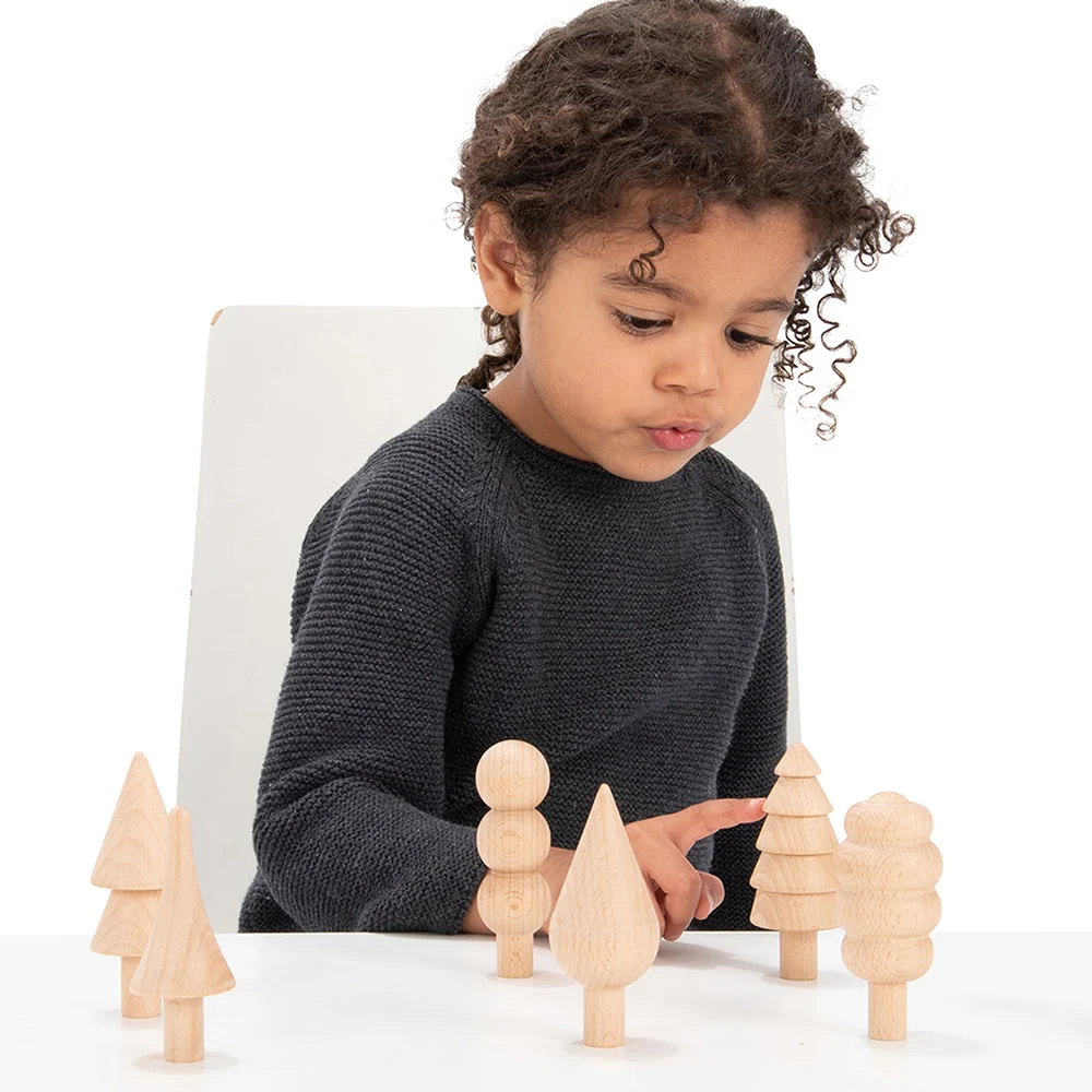 Woodland Trees Wooden Blocks - Image 6