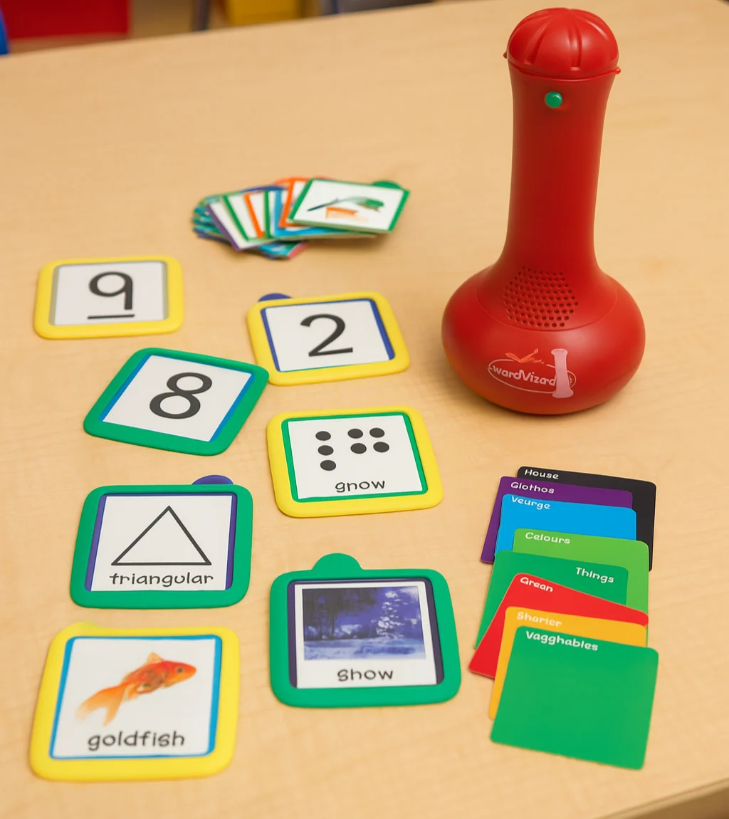 Word Wand Interactive Literacy Game – Voice-Recording Vocabulary Matching Tool for Kids Ages 3+ - Image 3