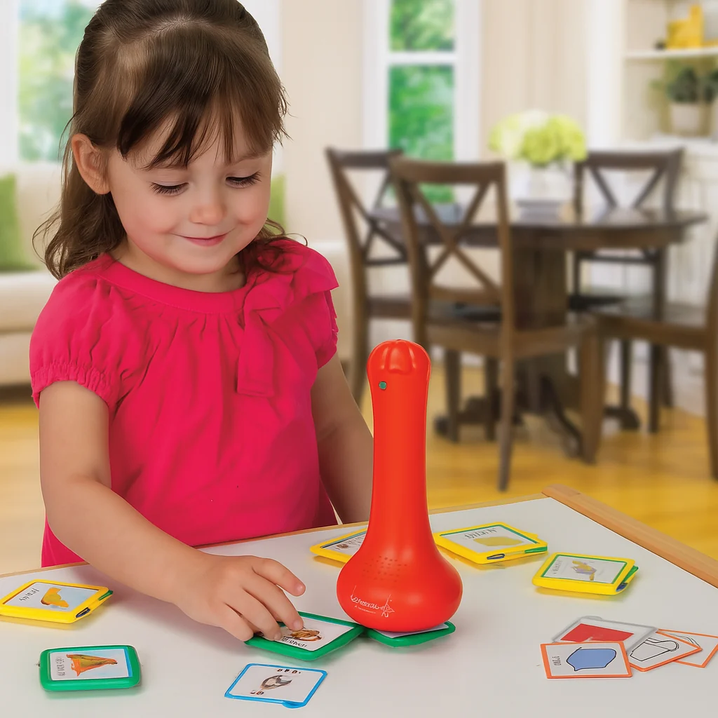 Word Wand Interactive Literacy Game – Voice-Recording Vocabulary Matching Tool for Kids Ages 3+ - Image 5