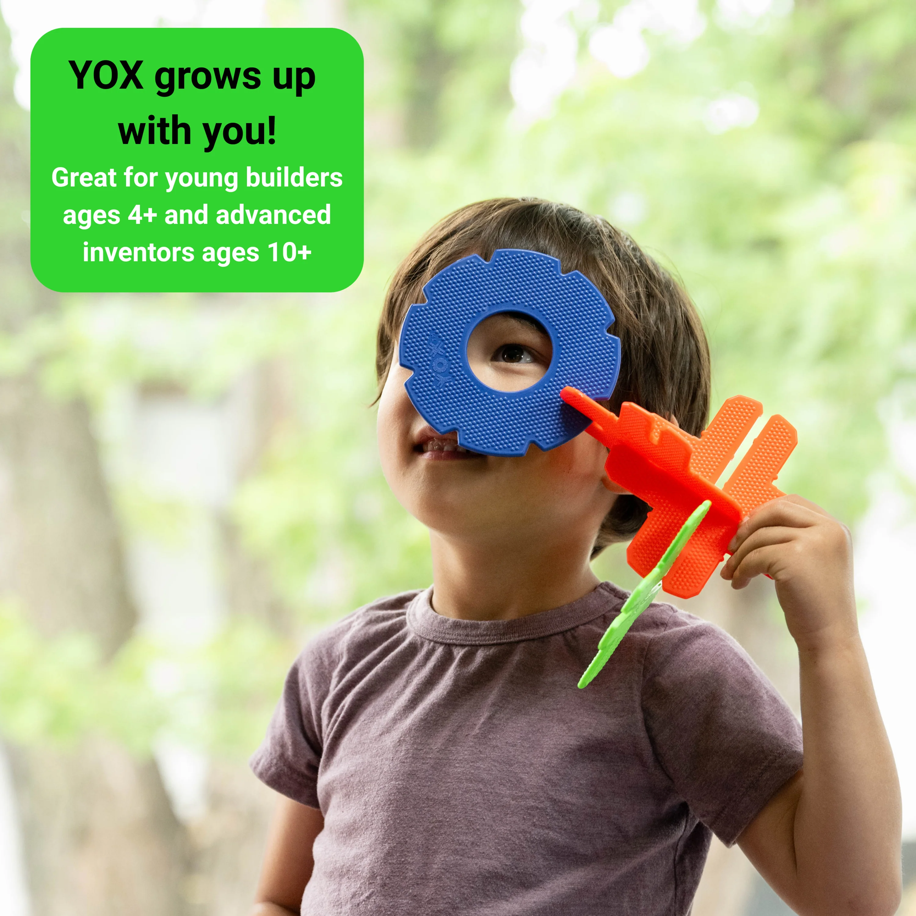 YOX® Megabuilder Classroom Kit with Storage Bin | 152-Piece STEM Construction & Creative Building Set with Idea Cards - Image 4
