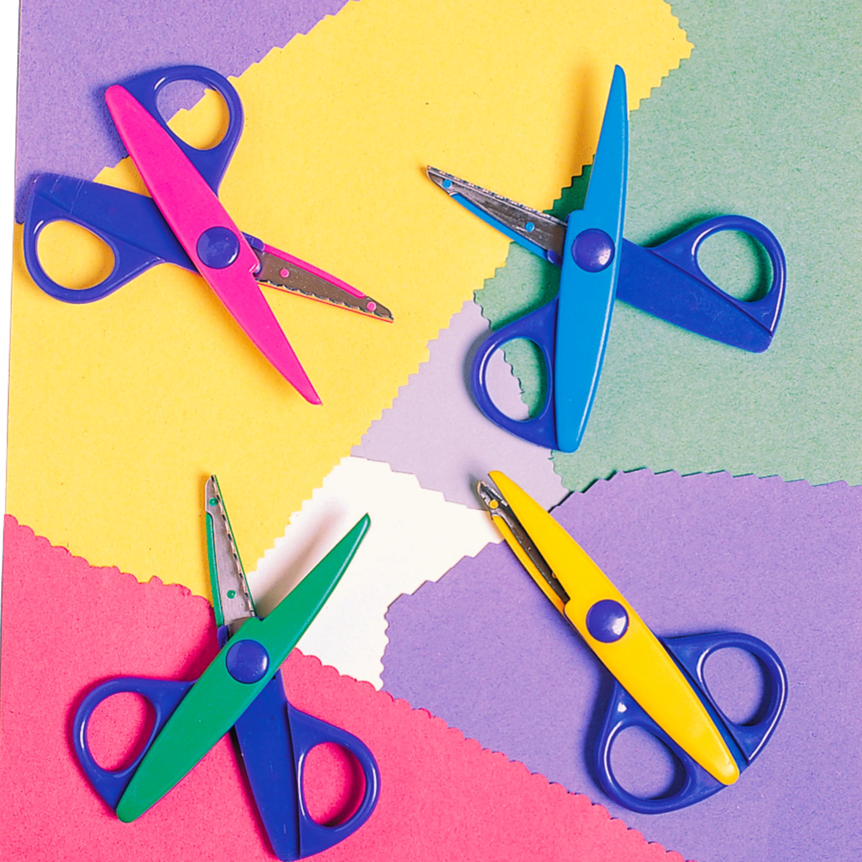 Zanny Pattern Craft Scissors - Set of 4 - Image 4