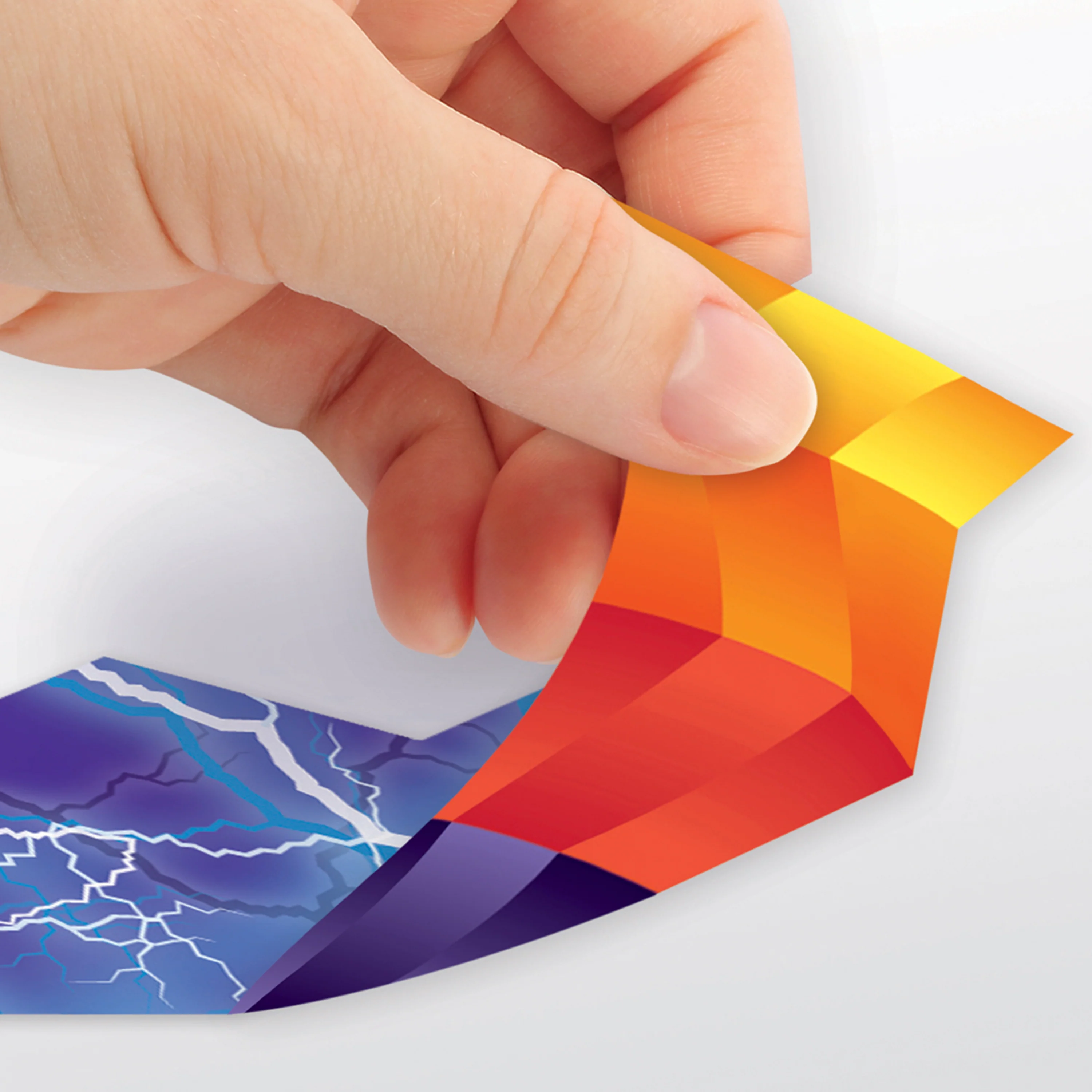Zigzags and Lightning Bolts Double Sided Magnetic Borders - Image 2